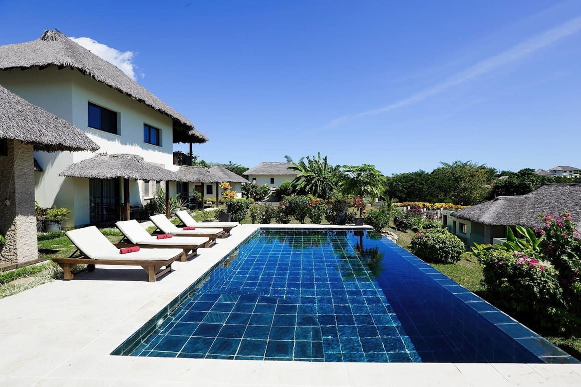 Hotel swimming pool